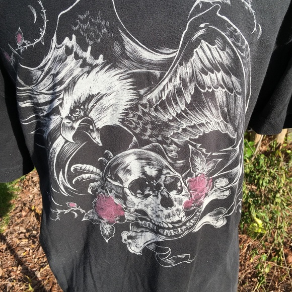 Marc Ecko Cut And Sew SZ: M Skull Men T-Shirt - Picture 2 of 5